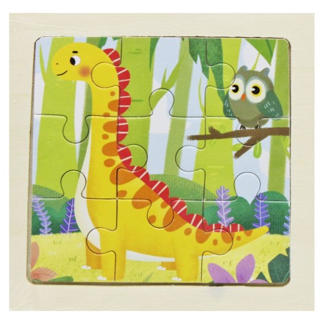 Деревянные пазлы с рамкой 