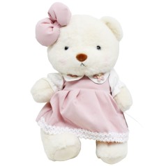 Мяка іграшка Ведмежатко, рожева