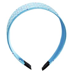 Обруч у квіточку, блакитний (d=12 см)