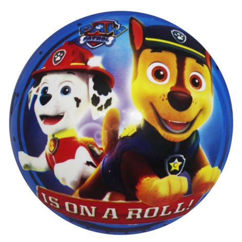 Мяч резиновый Щенячий патруль синий