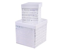 Набор коробок GS21453,10x10x9,5cm,14x14x13,5cm