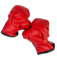 Боксерські рукавички NEW Strateg червоно-чорні (2077)