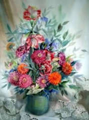 Алмазна мозаїка за номерами 40*50 