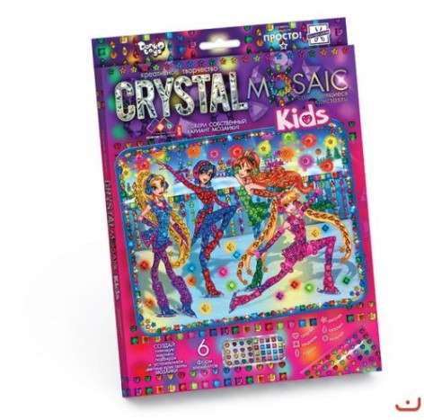 Набор для творчества "CRYSTAL MOSAIC KIDS", "Винкс"