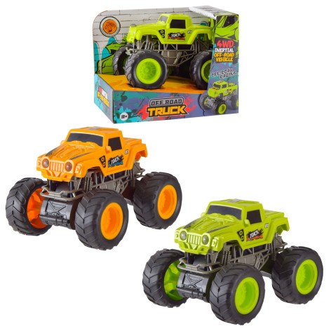 Машина инерц., 2 цвета, кор. 16,9*11,8*13см 