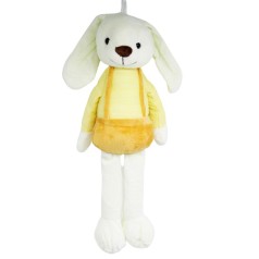 Зайчик 3віді, 40см в жовтому