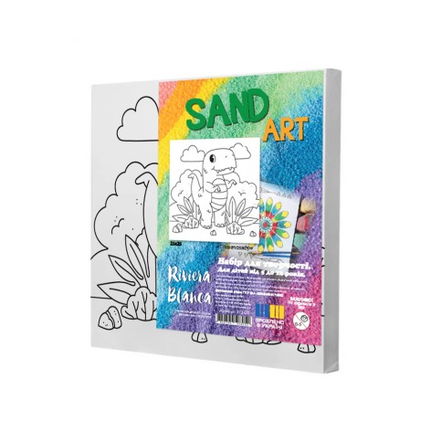 Набір для творчості Riviera Blanca "Гігантозавр" 25x25 см (КГ1-20)