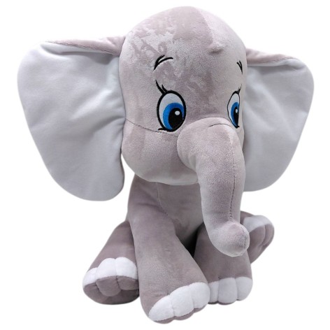 М'яка іграшка "Слоненя" 33 см (сіре)
