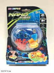 Риба Nano Fish JH6616 в акваріумі на батарейках світиться, лист 18,5 * 4 * 13,5