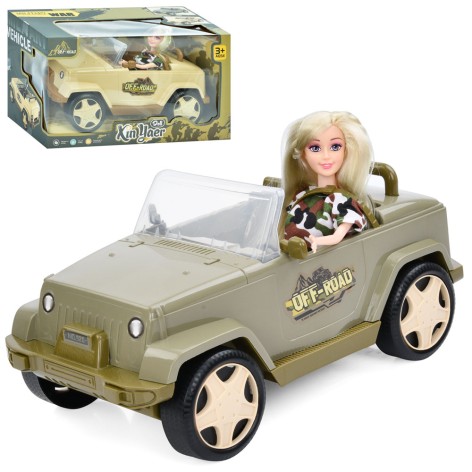 Кукла 27см, машинка 31см, микс видов, в кор-ке, 36-20-19см 