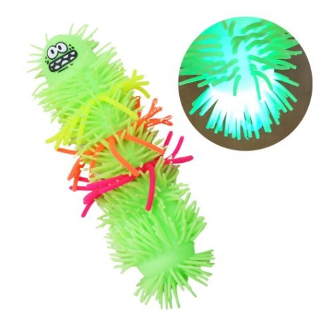 Антистресс Гусеница салатовая