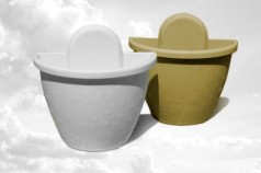 Горщик для квітів настінний 2л