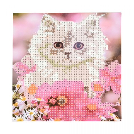 Алмазна мозаїка "Нижній шарм", на паперовій основі, 18х18 см