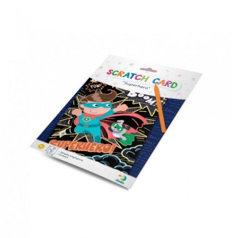 Гравюра "Супергерой"