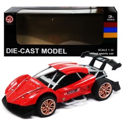 Машина інерційна червона