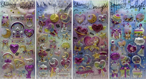 Наклейка объемная голограф. 