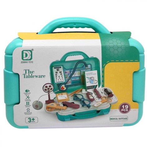 Набор врача (19 элементов), в чемодане