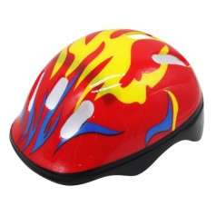Защитный детский шлем для спорта, красный
