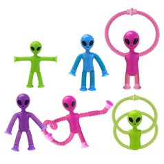 Гра фігурка 17см, Поп Туб/Pop tube, телескопічна, присоски, 4 кольори, 10-18-3см 
