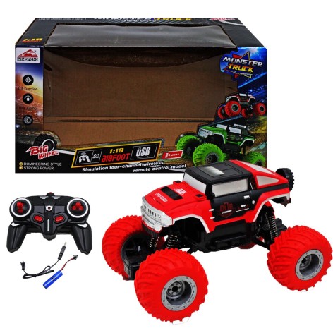 Джип на радиоуправлении 504 D/L-24 (24/2) аккумулятор 3.7 V, пульт 27 Mhz, кабель USB, в коробке