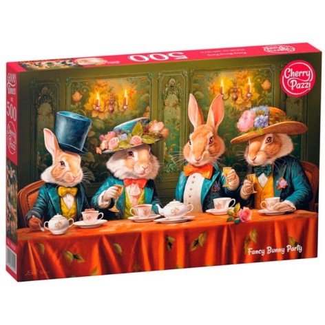 Пазлы "Вечеринка у кроликов", на 500 элементов