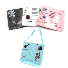 Подставка для книг метал. "Space" 21*21,5см,mix