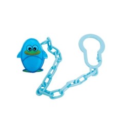 Кліпса для пустушки з ланцюжком 