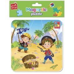 Игра развивающая Vladi Toys мягкие магнитные пазлы Малыш сможет 