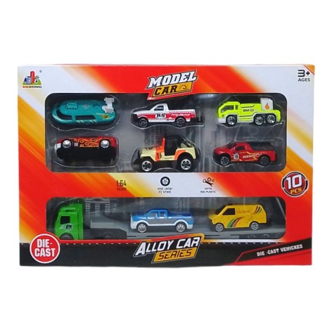 Набір металевих машинок.