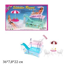 Меблі Gloria 2578 відпочинок біля басейну кор.36*7,8*22 