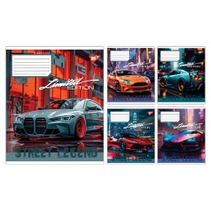 А5/36 кл. Yes Street legend, зошит учнівський загальний, ціна за 15 шт. //