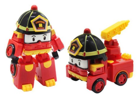Трансформер "Робокар Полі пожежна машина Рой"