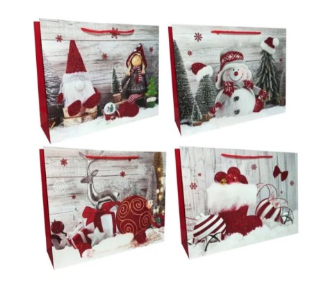 Набор Подарочный пакет картон, 