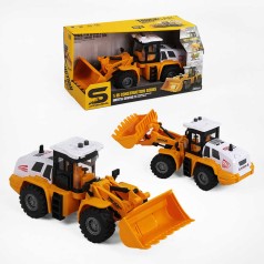 Машина спецтехніки "Екскаватор", звук, підсвічування, інерція, гумові колеса JS129-1