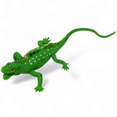 Антистресс-тянучка ящерица зеленая