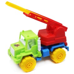 Машина (пожежна) салатова з червоною драбиною