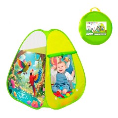 Намет дитячий ігровий 88х70х70см, 3 вікна-сітки, вхід-накидка MR1583-B