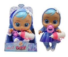Кукла Cry Babies с бутылочкой