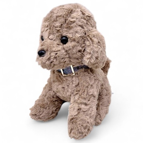 М'яка іграшка "Мальтіпу сидячий" (коричневий) 23 см