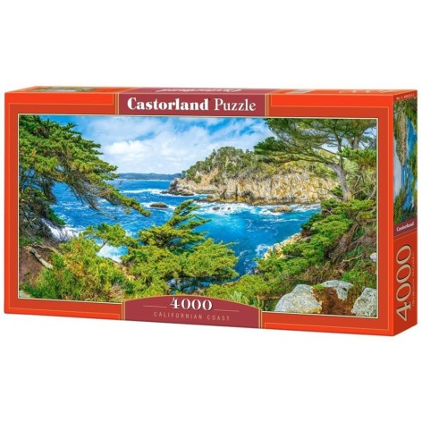Кастор пазлы 4000 "Калифорнийское побережье" 138*68 