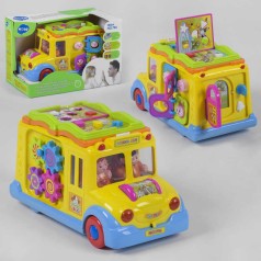 Іграшковий автобус у коробці