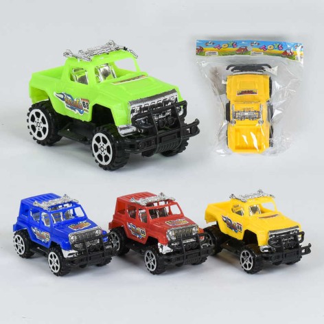 Іграшка автомобіль Джип, 4 кольори, інерційний