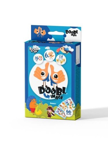 Настільна гра "Doobl image mini: Animals" рус