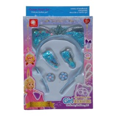 Набір прикрас блакитний