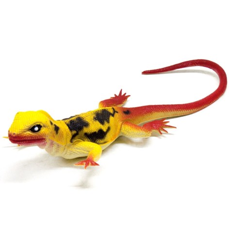 Ящерица-пищалка "Геккон" (желтая)