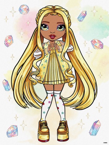 Картина за номерами для дітей Ideyka 