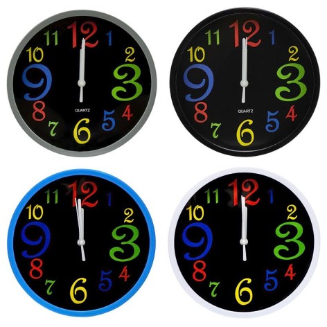 Настінний годинник 552-2 D19см