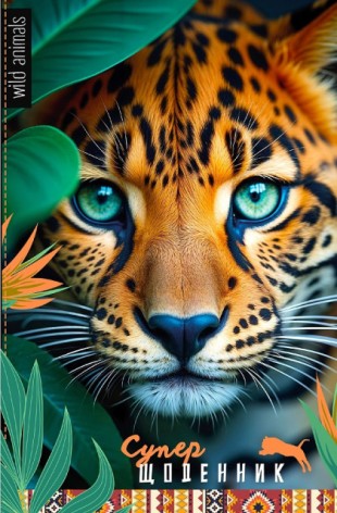 Щоденник, 55г, 7БЦ, 165х240 мм, 40 арк., Матова ламінація диз.25035