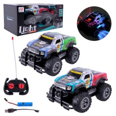 Р/К машина акум 2кольора,світло,звук, кор. 27*12,5*14,5см 