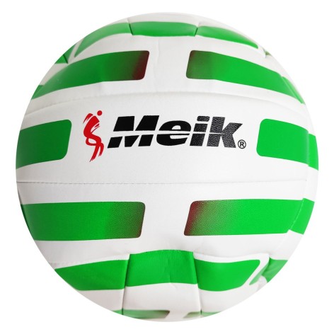 Мʼяч волейбол  PVC (ЗЕЛЕНИЙ В БІЛУ СМУЖКУ)